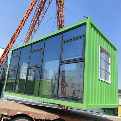 China Quick Assembly Real Card Coated Prefab House Shipping Container for sale