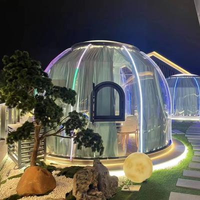 China Casas prefabricadas de cúpula de aluminio con arco marco de aleación de aluminio en venta