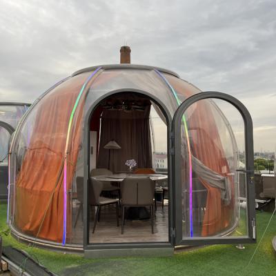 China CE Außen Prefab Dome Häuser aufblasbare Bubble Lodge Camping Hotel Zelthaus zu verkaufen