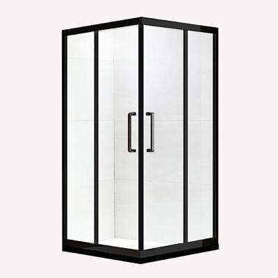 China 800 X 800 X 1900 mm gabinetes de ducha de baño con manija de puerta de acero inoxidable 304 en venta