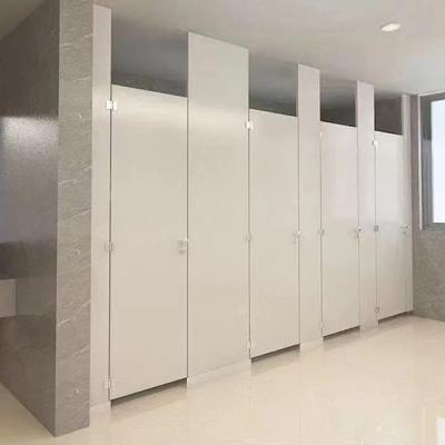 China 1220 X 2440mm Toilet Phenolic Partition Toilet Cubicle Walls for sale
