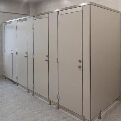 China 1510 X 2440mm Commercial Restroom Partitions Phenolic Compact Laminate for sale