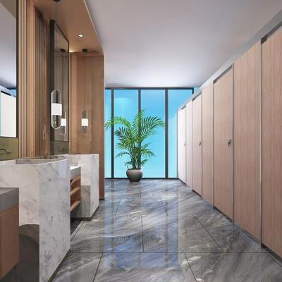 China HPL Toilet Partition Panel Waterproof Phenolic Compact Laminate for sale