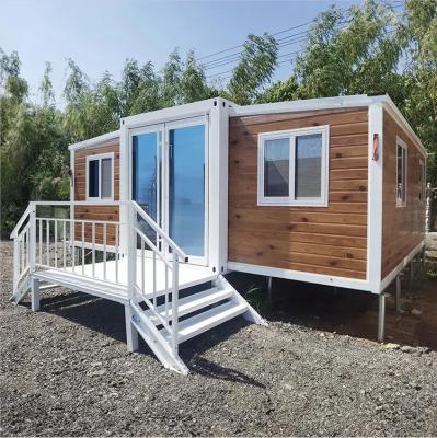 China 40ft Luxury Expandable Shipping Container House Steel Construction ISO9001 ISO45001 CE for sale