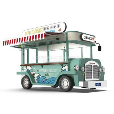 China Hotels Food Trucks Beverage Restaurant Food Cart Multifunctional for sale