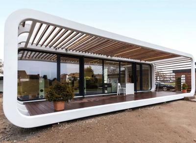 Chine Peinture métallique fluorocarbone haute performance Apple Cabin House pour l'isolation à vendre