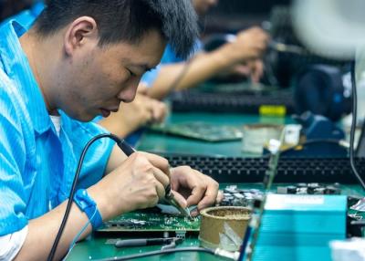 Chine épaisseur Fr4 de 0.3mm 6 couches de Hasl Rohs d'Assemblée de carte PCB à vendre