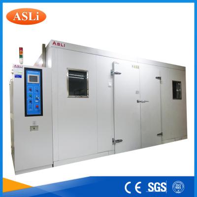 China Touch Screen Programmable Walk In Stability Chamber 3rd Party Calibrated SGS Stainless Steel for sale