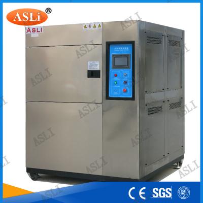 China Three Zone Programmable Cold Thermal Shock Testing Chamber  with touch screen controller for sale