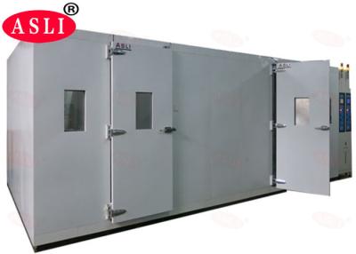 China Temperature Humidity Testing Chamber Walk In Climatic Room With Touch Controller And LAN for sale
