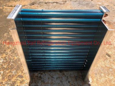 China Aluminum Fin Slab Hot Water Coils HVAC Air Cooled for sale
