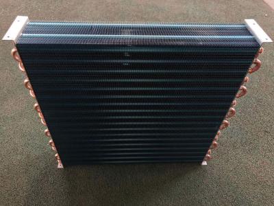 China Horizontal Freezer Hot Water Coils HVAC Central Air Evaporator Copper Tube Steamed for sale