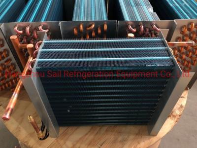 China HVAC EVAP bobinas de água arrefecida Fin corrugado Custom à venda