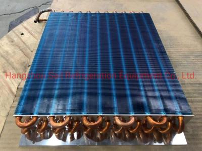 China Plate Fin Type Micro Channel Evaporator Coils Horizontal Custom for sale