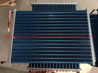 China CF2Cl2 Air Conditioner HVAC AC Condenser Aluminum Fin Water Cooled for sale
