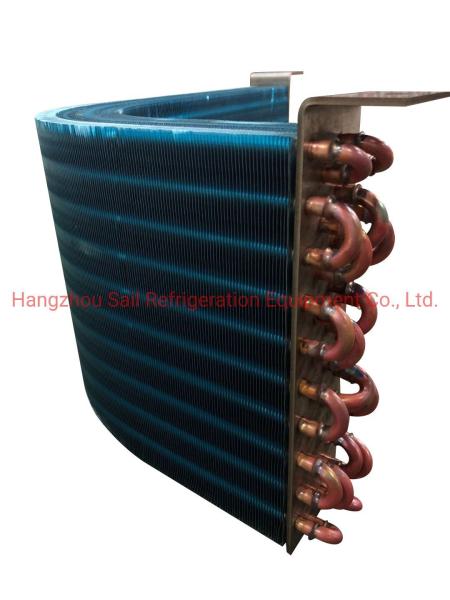 Quality Chilled Water Evaporator Dehumidifier Coil Copper Pipe Finned for sale