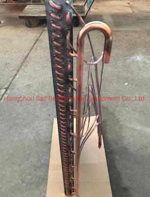 China Koperen buis met een spiraal van een spiraal met een scharnier, warmtewisselaar, verdamper Te koop