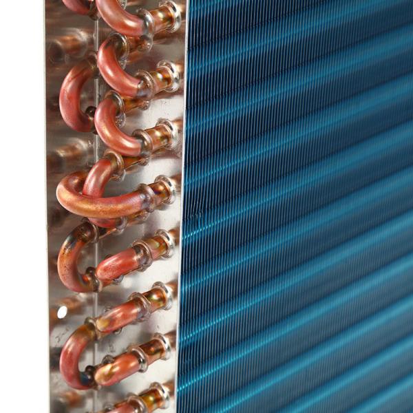 Quality Corrugated Fin Copper Condenser Coil Tube AC Evaporator Coil for sale