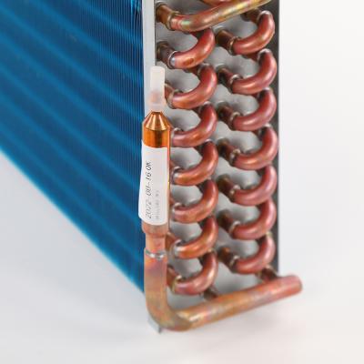 China Copper Aluminum Condenser Coil Fin Cooling Coil In Refrigerator for sale