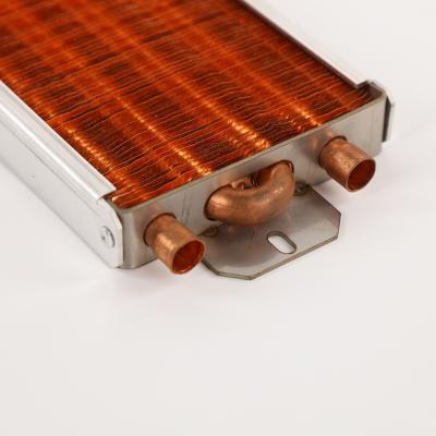 Quality Micro Channel Aluminum Condenser Coil Aircon Copper Fin Heat Exchanger for sale