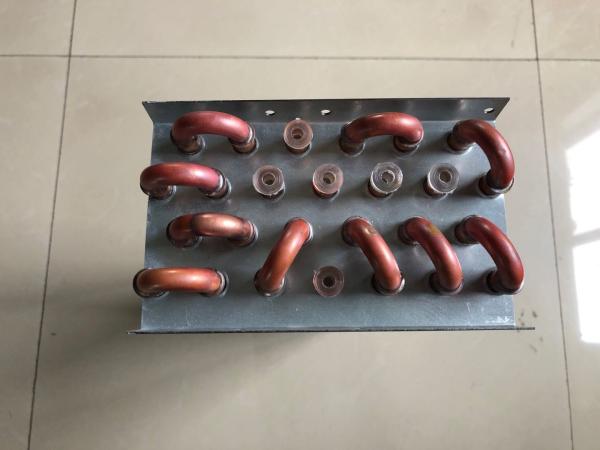 Quality Finned Split Hydrophilic Copper Condenser Coil Micro Channel for sale