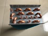 Quality Finned Split Hydrophilic Copper Condenser Coil Micro Channel for sale