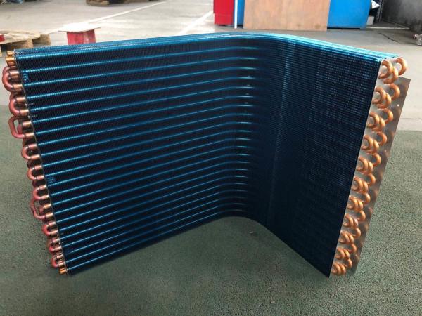 Quality Cooling Copper Condenser Coil Aluminum Fin For Coldroom Air Cond for sale