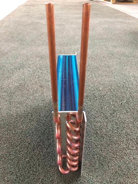 Quality Cooling Copper Condenser Coil Aluminum Fin For Coldroom Air Cond for sale