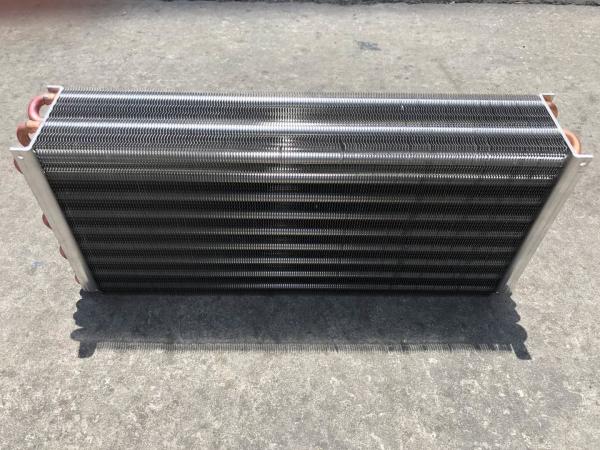 Quality Louver Fin Heat Pump Condenser Coil Water Cooled Evaporator for sale