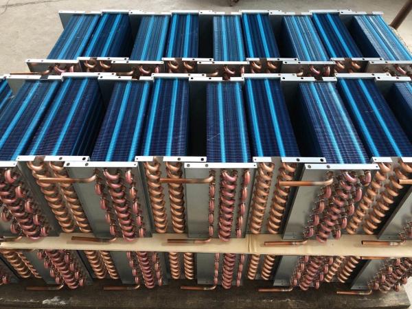 Quality Microchannel Heat Pump Condenser Coil Fin Evaporator Customized for sale