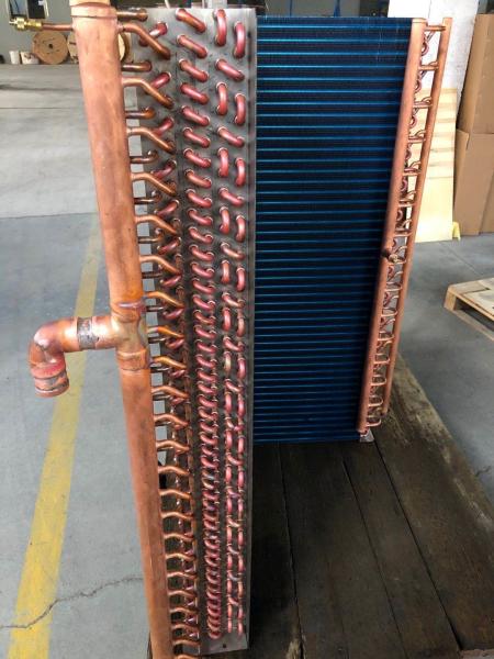 Quality Copper Finned Flat Evaporator Coil Air Cooler Universal Evaporator Coil for sale