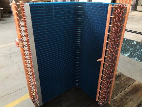 Quality Copper Finned Flat Evaporator Coil Air Cooler Universal Evaporator Coil for sale