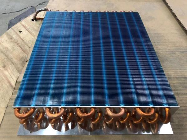 Quality Commercial Finned Tube Heat Exchanger Copper Tube For Cold Storage for sale