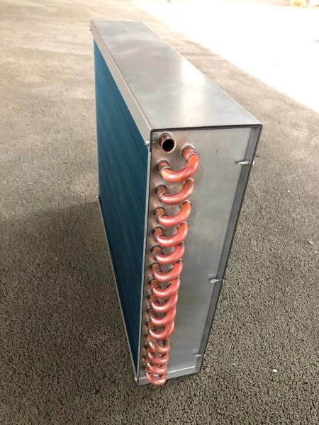 Quality Industrial Air Cooled Finned Coil Heat Exchanger Tube Galvanized Plate for sale