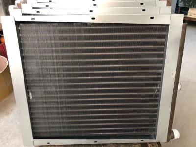 Quality Industrial Air Cooled Finned Coil Heat Exchanger Tube Galvanized Plate for sale