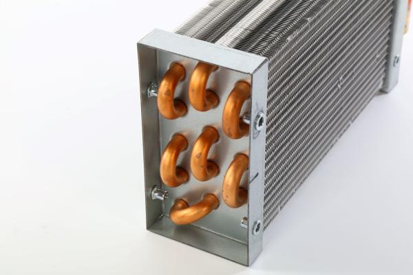Quality Copper Tube Finned Tube Coil Heat Exchangers Evaporator for sale