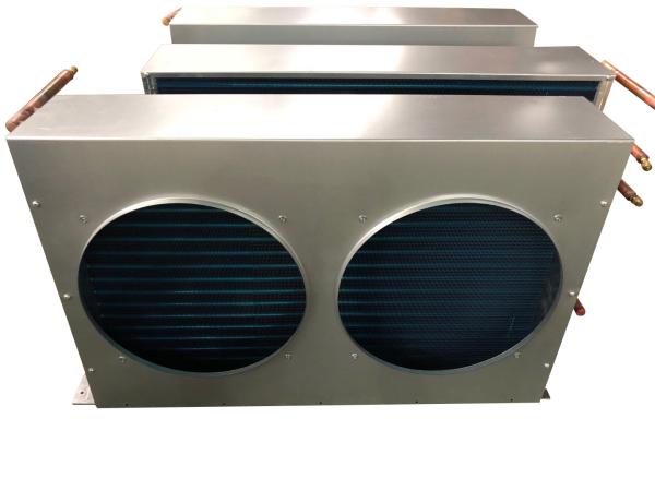 Quality Refrigeration Chiller Condenser Coil Water Cooled Louver Fin for sale