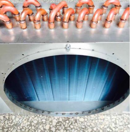 Quality Heat Exchanger Chiller Condenser Coil Window AC Cooling Coil Copper Tube Fin for sale