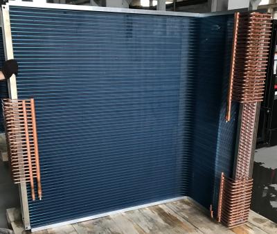 China Copper Plate Fin Coil Tube Heat Pump Evaporator for sale