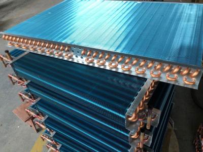 China Unidad de condensación de bobina de evaporador de HVAC refrigerador de aleta de cobre en venta