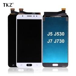 China Telefone celular Lcds da substituição para a tela do SAM Galaxy J730 Lcd para J3 J4 J5 J6 J7 J8 2016 2 à venda