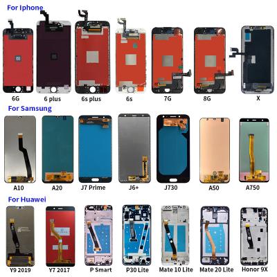China OLED Screen Replacement For SAM Mobile Phone 600 Nits Brightness Fix Screen Blue/Gold/Black/Pink for sale