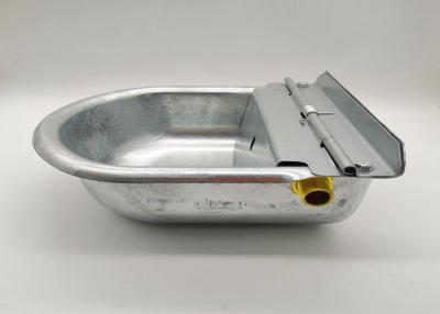 China 2 Holes Hot Dip Galvanized 2.5L Livestock Water Bowl for sale