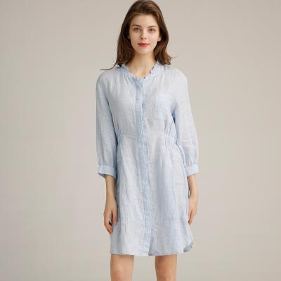 China Fashionable Linen Womens Dress Summer Women'S Dresses Are Loose And Comfortable for sale