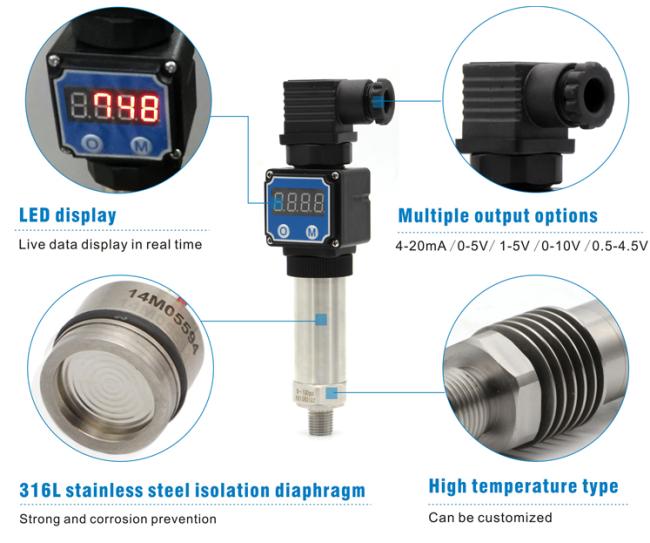 Industrial Digital Hydraulic Pressure Transmitter Price