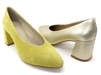 China Sopesantes zapatos de fiesta para mujeres con suela de cuero en venta