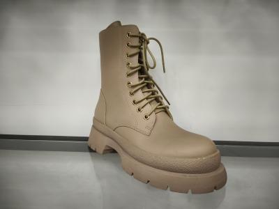 中国 Synthetic High Heel Ankle Boots With Rubber Sole For Sophisticated And Stylish Ladies 販売のため