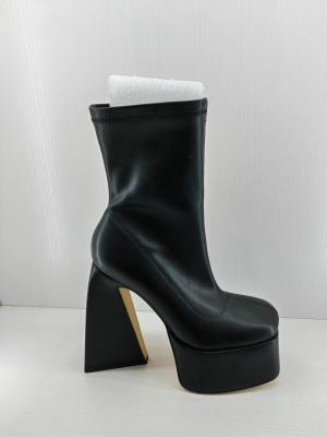 중국 Solid Pattern Women S Ankle Boots Ankle Upper Height For Any Occasion 판매용