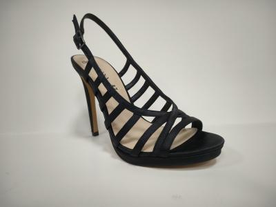 China Zapatos de pie abierto de mujer Sandalias de tacón alto con tacón de estiletto Tipo 0,5-1 kg en venta