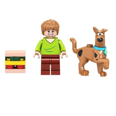 China Building Toy MG0189 Movie Scooby Dog The New Building Block Mini Bricks Action Figures Toys For Children Gifts, KF1358 for sale